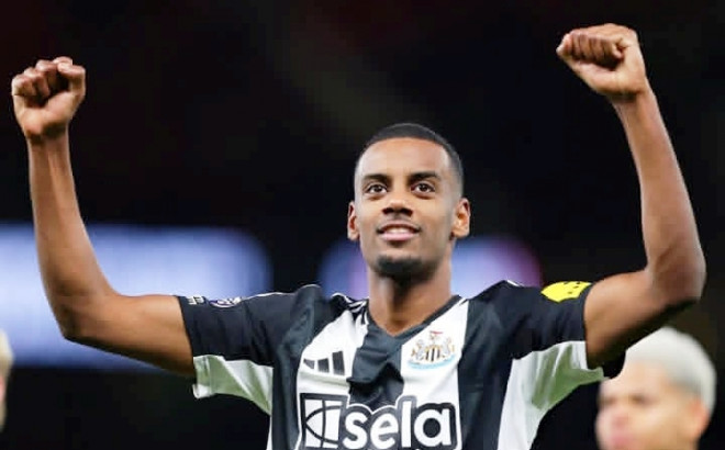 Alexander Isak belum menunjukan ketajamannya-Instagram