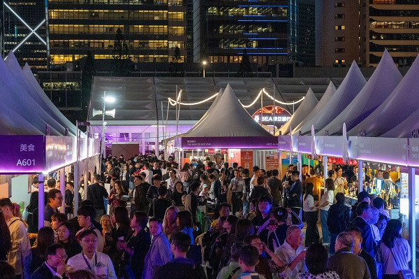 Suasana di Hong Kong Wine & Dine Festival 2025. dok hktb