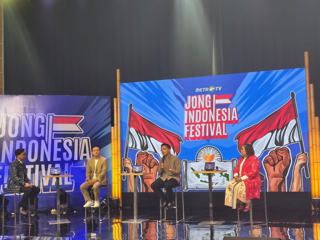 Kanjeng Gusti Pangeran Adipati Arya (KGPAA) Mangkunegara X, Bhre Sudjiwo (tengah). Foto: Medcom