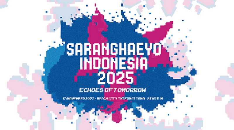 Festival musik K-pop Sarangheyo Indonesia 2025 (Foto: Mecimapro)