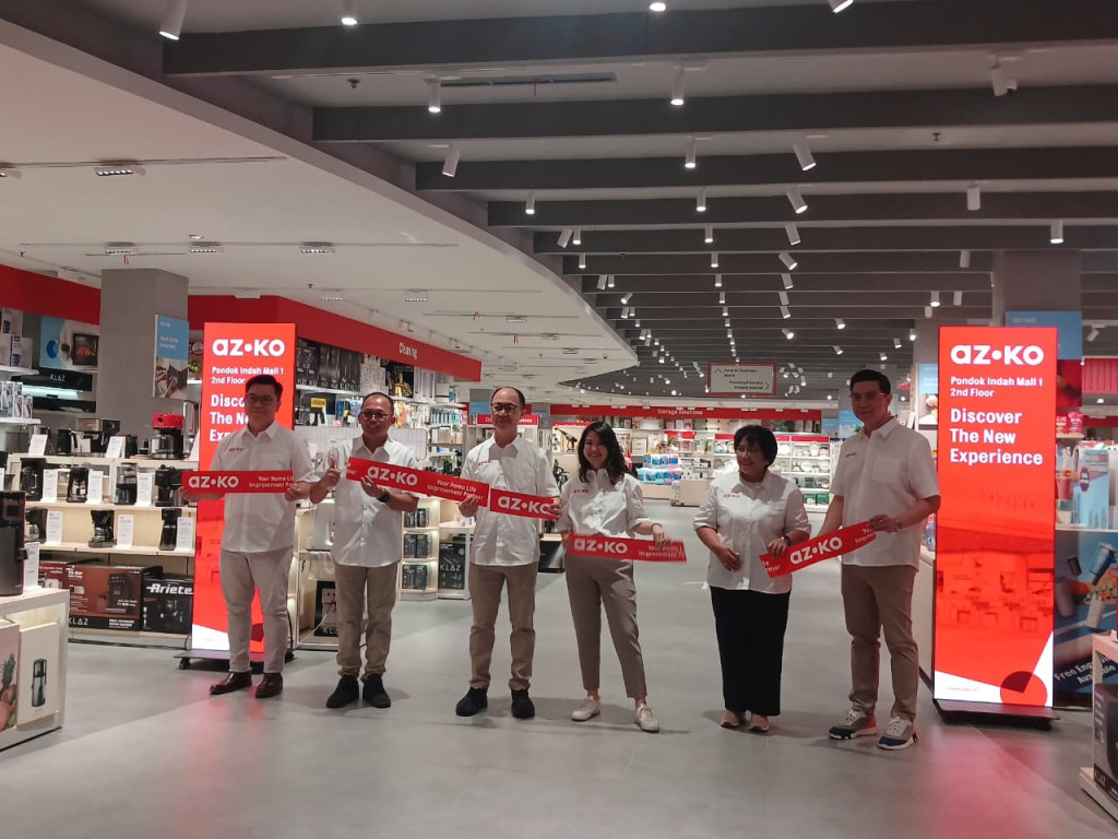 AZKO resmi membuka Experience Store terbarunya di Pondok Indah Mall 1 (Foto: Medcom.id)