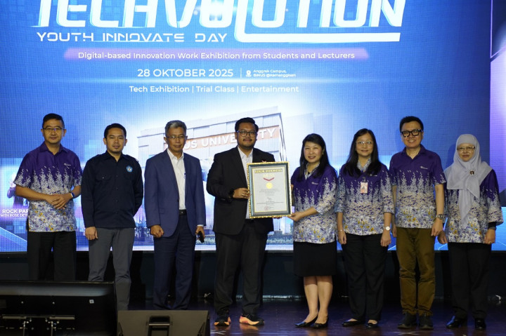 Sumpah Pemuda, BINUS Pamerkan Ratusan Karya Teknologi di Techvolution: Youth Innovate Day