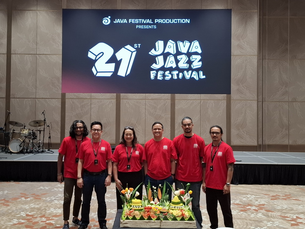 Kunjungan venue baru Java Jazz Festival di NICE, PIK 2 (Foto: Medcom/Basuki)