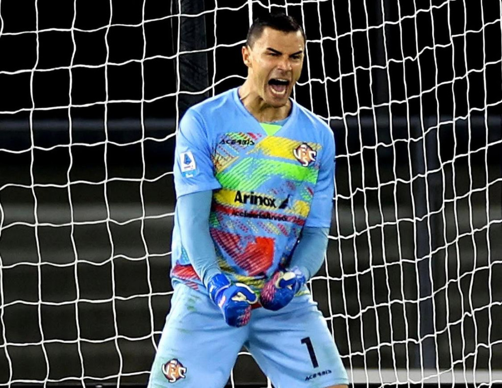 Kiper Cremonese, Emil Audero. dok instagram