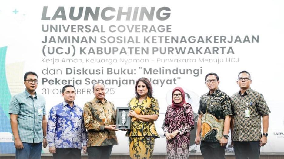 Universal Coverage Jaminan Sosial Ketenagakerjaan (UCJ) Purwakarta. Foto: Istimewa