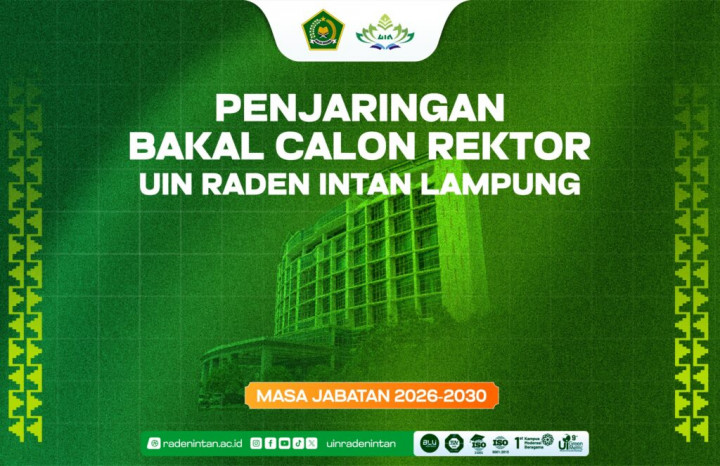 UIN Lampung Tetapkan 10 Bakal Calon Rektor, Ini Daftarnya