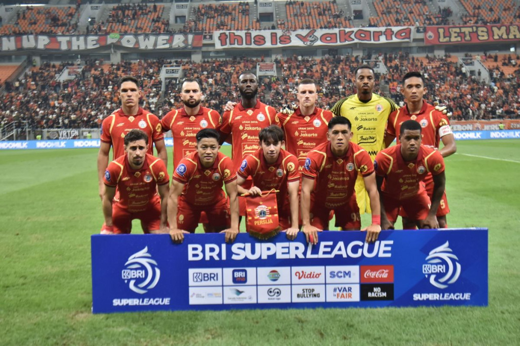 Persija Jakarta menang 3-1 atas PSBS Biak dan rebut kembali posisi kedua klasemen sementara Super League 2025/2026-Foto Ilegaue