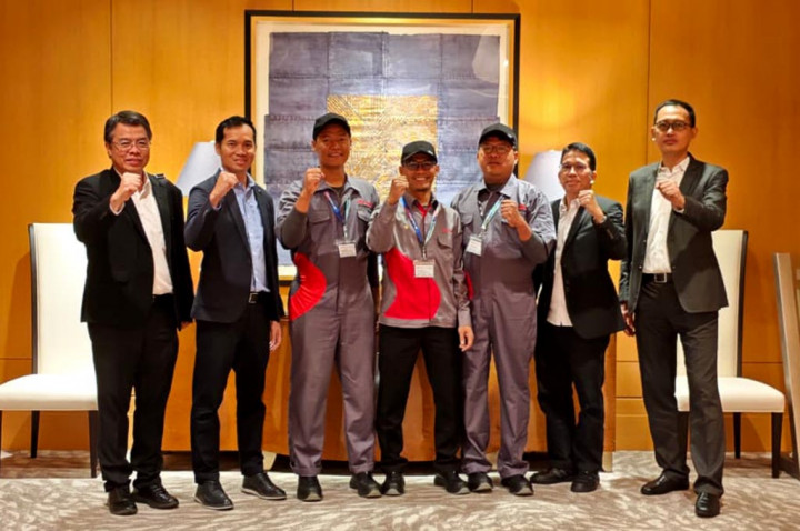 Keren, Mekanik Indonesia Ikut 'Piala Dunia' Kontes Mekanik Di Jepang