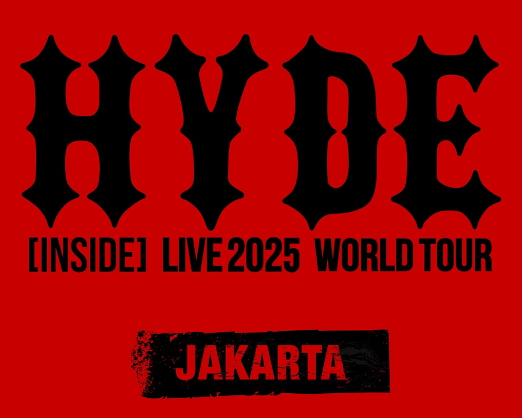 Poster HYDE [INSIDE] LIVE 2025 WORLD TOUR Jakarta (Foto: istimewa)