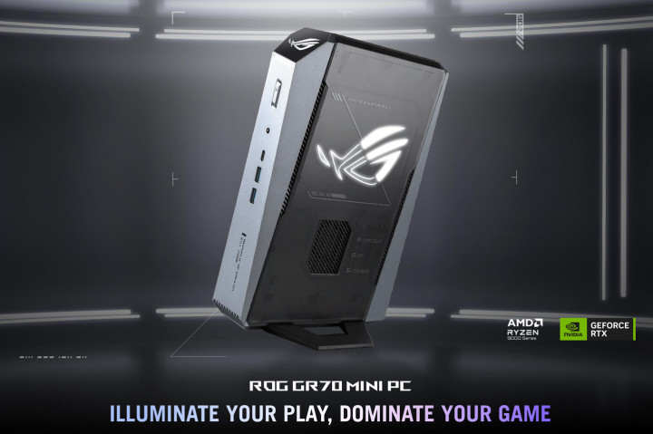 Asus ROG GR70 Muncul, Mini PC Gaming Ryzen 9 dan RTX 50 Series