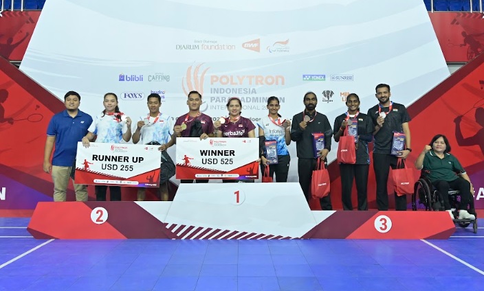 Indonesia Pertahankan Tradisi Juara Umum di Polytron Indonesia Para Badminton