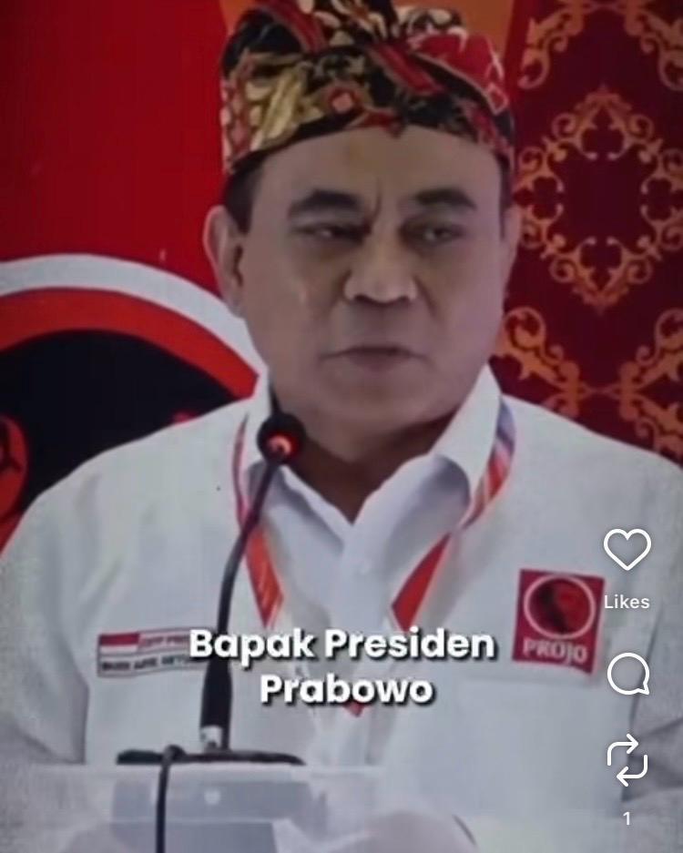 Ketua Umum Projo Budi Arie Setiadi. DOK IG @dppprojo