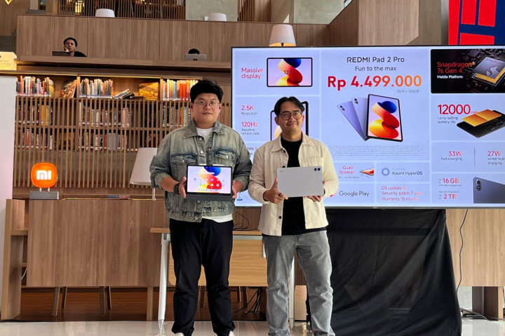 Xiaomi Luncurkan Redmi Pad 2 Pro, Harganya Mulai Rp4 Jutaan