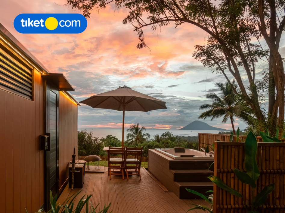 Bobocabin Bunaken Hills, Foto: tiket.com