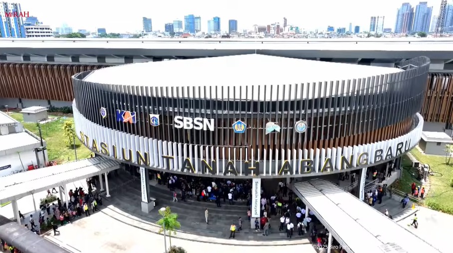 Stasiun Tanah Abang. Foto: PT KAI
