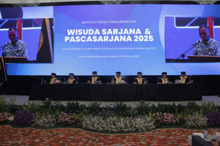 Wisuda PPM School, 44 Wisudawan Lulus dengan Predikat Cum Laude