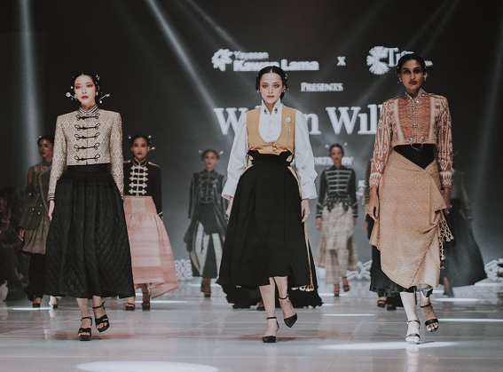 Koleksi “LIMINAL” di gelaran Jakarta Fashion Week 2026. (Foto: Dok. Istimewa)