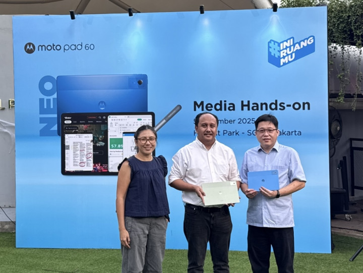 Tablet Multitasking Moto Pad 60 Neo Rilis, Ini Spesifikasi dan Harganya