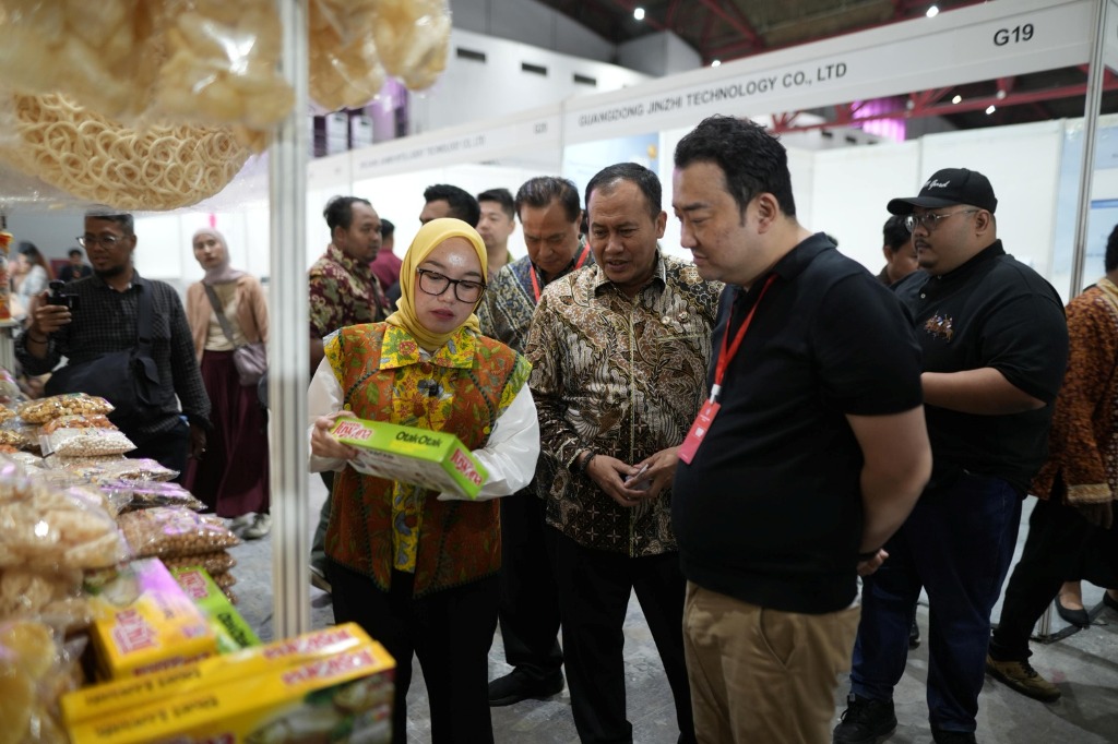 Menurut Wamen Farida, pameran ini bisa menjadi kesempatan emas untuk memperluas jaringan bisnis di lintas negara. Dok. Ist