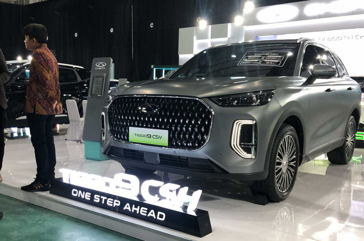 Chery Tiggo 9 CSH AWD Nongol di GIIAS Makassar 2025