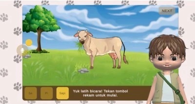 Mahasiswa UGM Bikin Game Kata Kita untuk Terapi Wicara Anak Cerebral Palsy