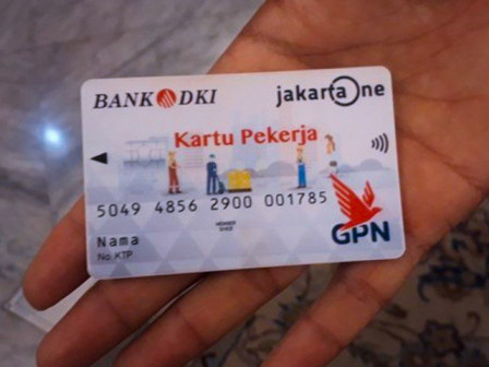 Kartu Pekerja Jakarta. DOK
