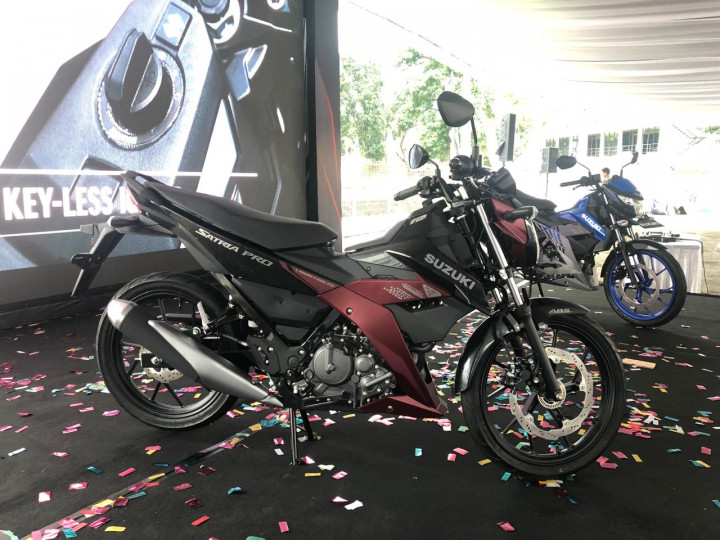 Suzuki Luncurkan Satria Pro dan Satria F150, Banyak Fitur Baru