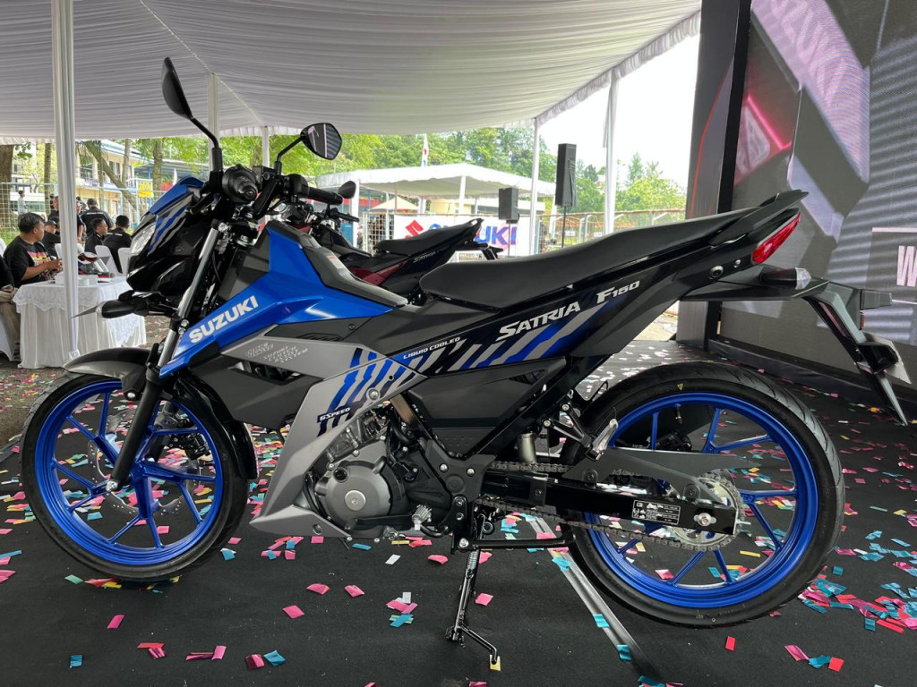 Suzuki Satria F150 generasi terbaru. (foto: medcom.id)