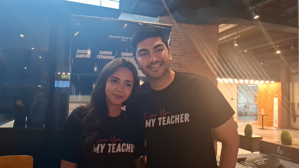 Gandhi Fernando dan Dianda Sabrina (Foto: instagram)