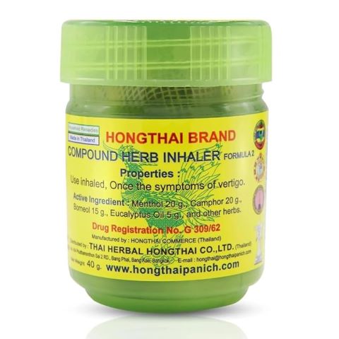  Hong Thai Inhaler asal Thailad dinyatakan ilegal oleh BPOM. (Foto: Dok. Amazon)