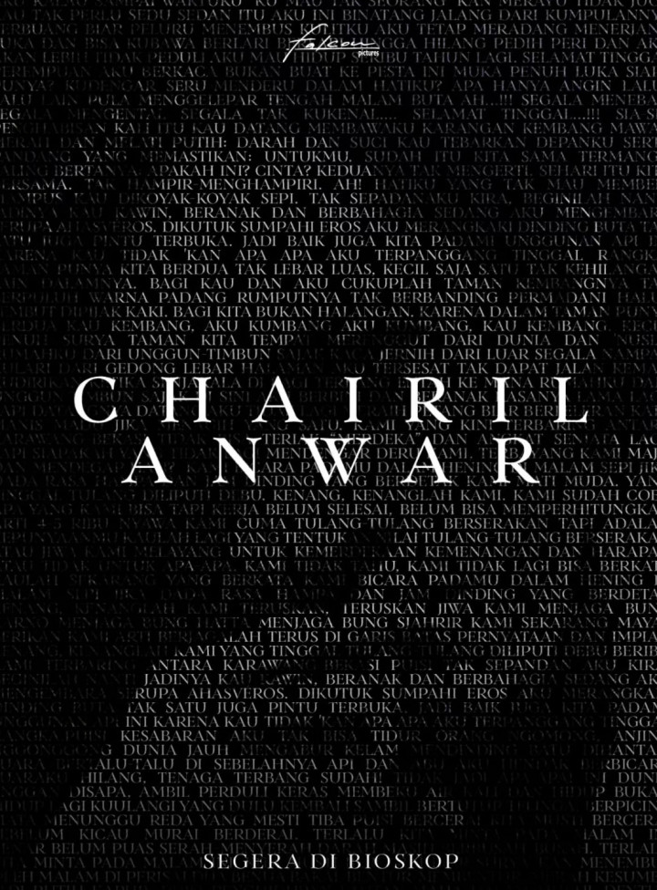 Film Biopik Chairil Anwar Segera Dibuat, Siapa Pemeran yang Cocok?