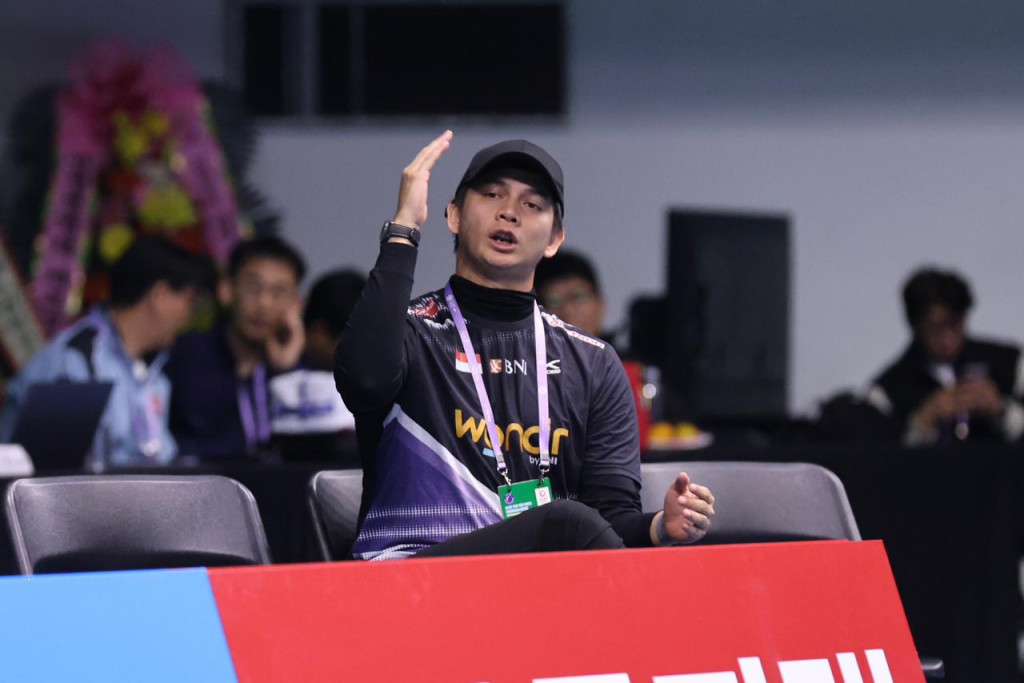 Pelatih ganda putra, Andrei Adistia (dok. PBSI)