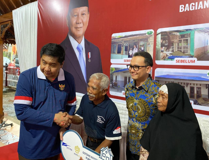 Menteri PKP Tinjau Pembangunan Rumah Layak Huni untuk Binaan Astra di Banyumas