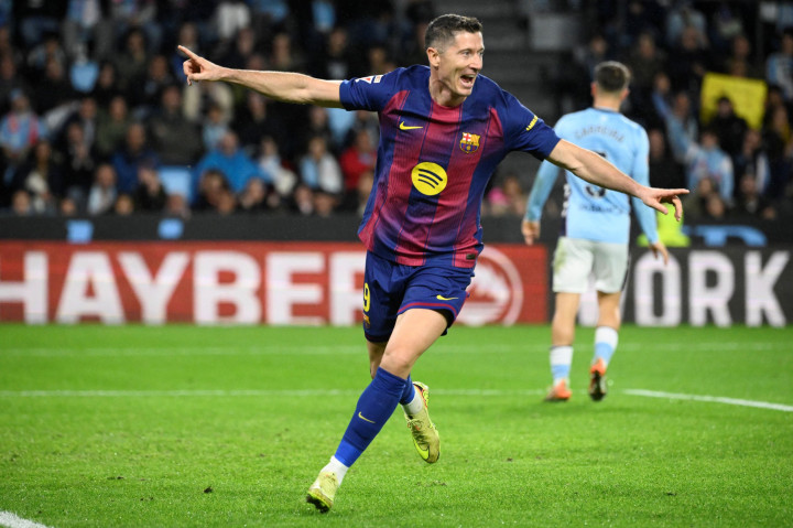 Lewandowski Tandai Comeback dengan Hattrick, Barca Remukkan Celta
