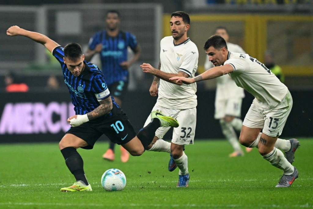 Inter Milan vs Lazio. (Foto: AFP/Stefano Relandini)