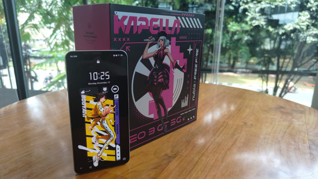 Bundling eksklusif nubia Neo 3 GT Master X Free Fire.