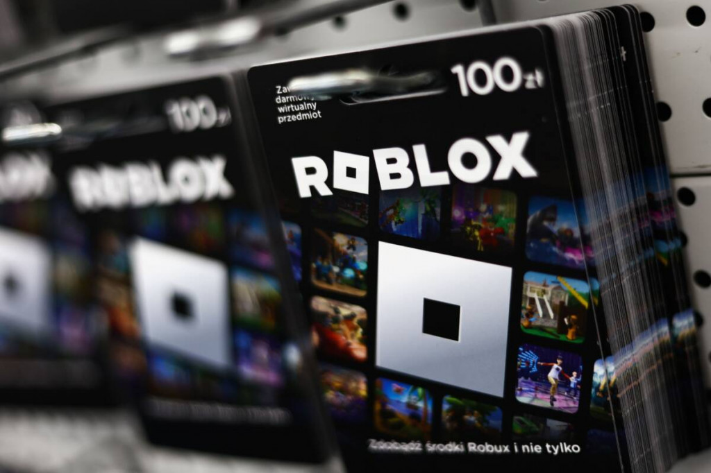 Voucher Robux Roblox.