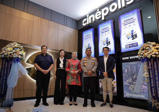 Atmosfer Modern, Hangat dan Penuh Gaya di Bioskop Cinépolis The Galeria Banjar