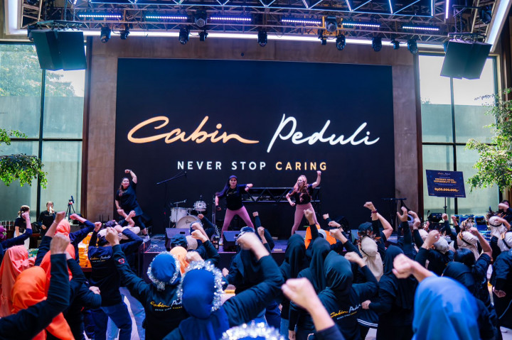 Menularkan Semangat Hidup Sehat lewat Senam Bersama