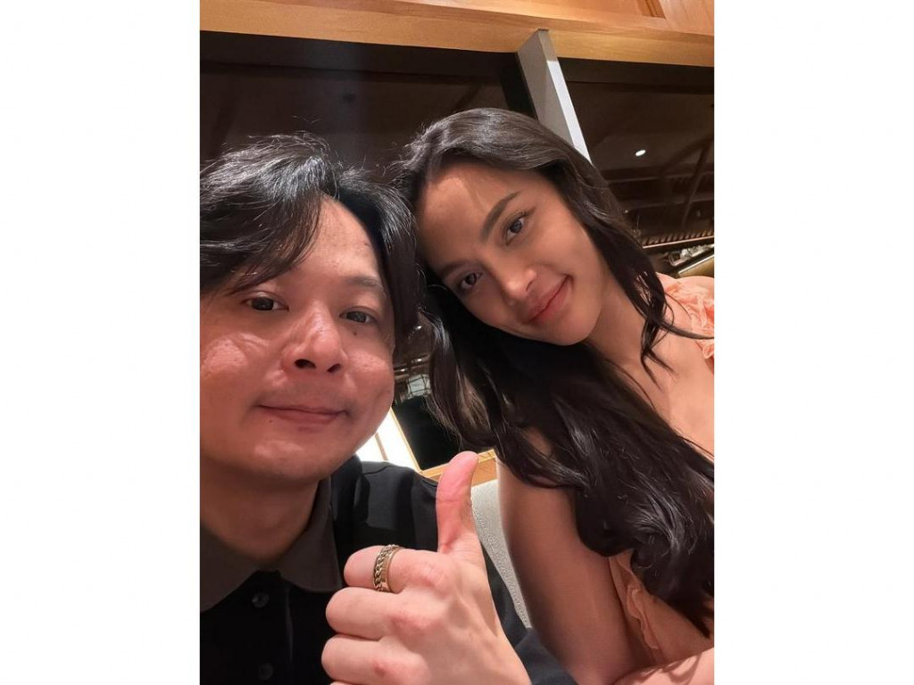 DJ Bravy dan Erika Carlina (Foto: Instagram/bravyson.vconk)