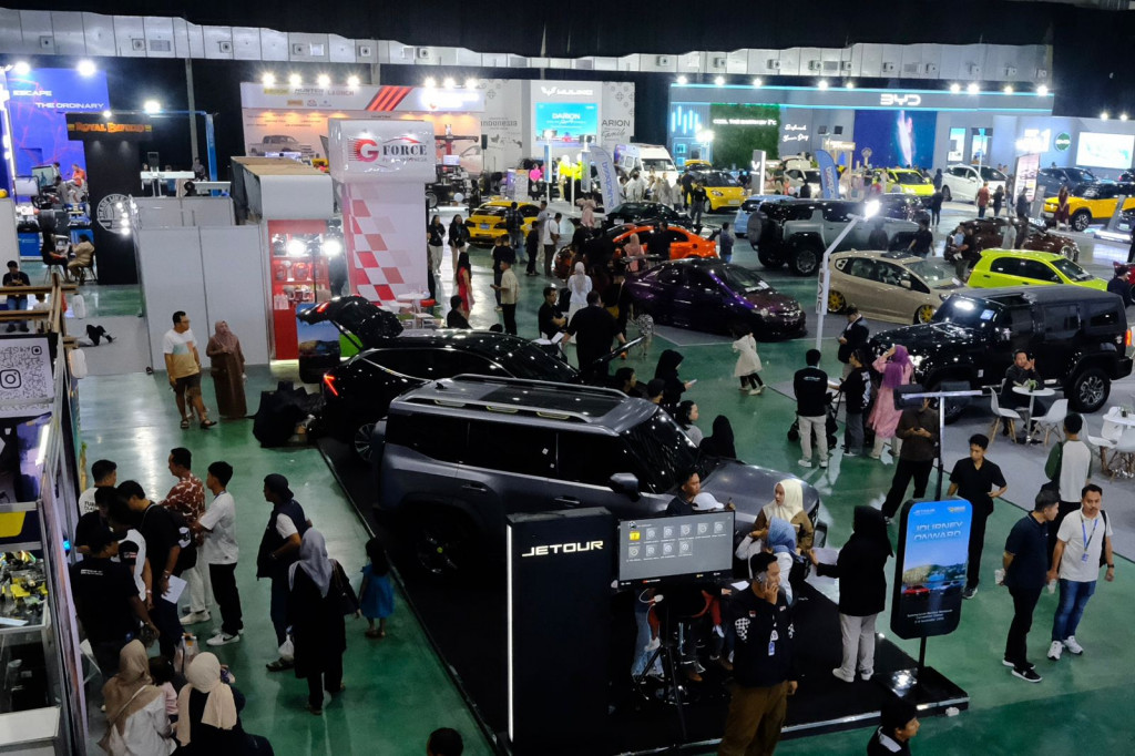 Suasana GIIAS Makassar 2025. Seven Events