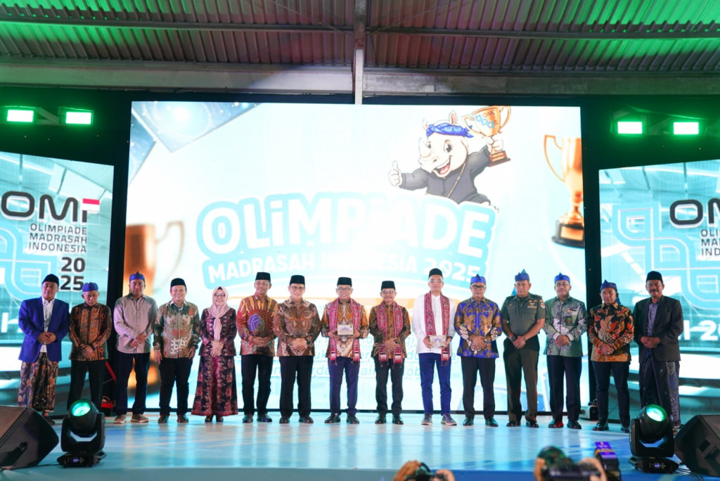  Grand Final Olimpiade Madrasah Indonesia 2025. Foto: Kemenag