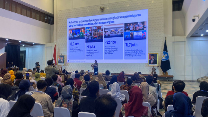 Keren! 300 Juta Desain Pembelajaran Dihasilkan Guru dan Siswa Indonesia via Canva