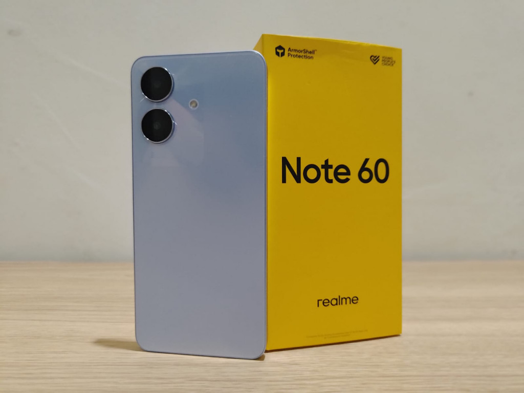 Realme Note 60 sudah turun harga. 