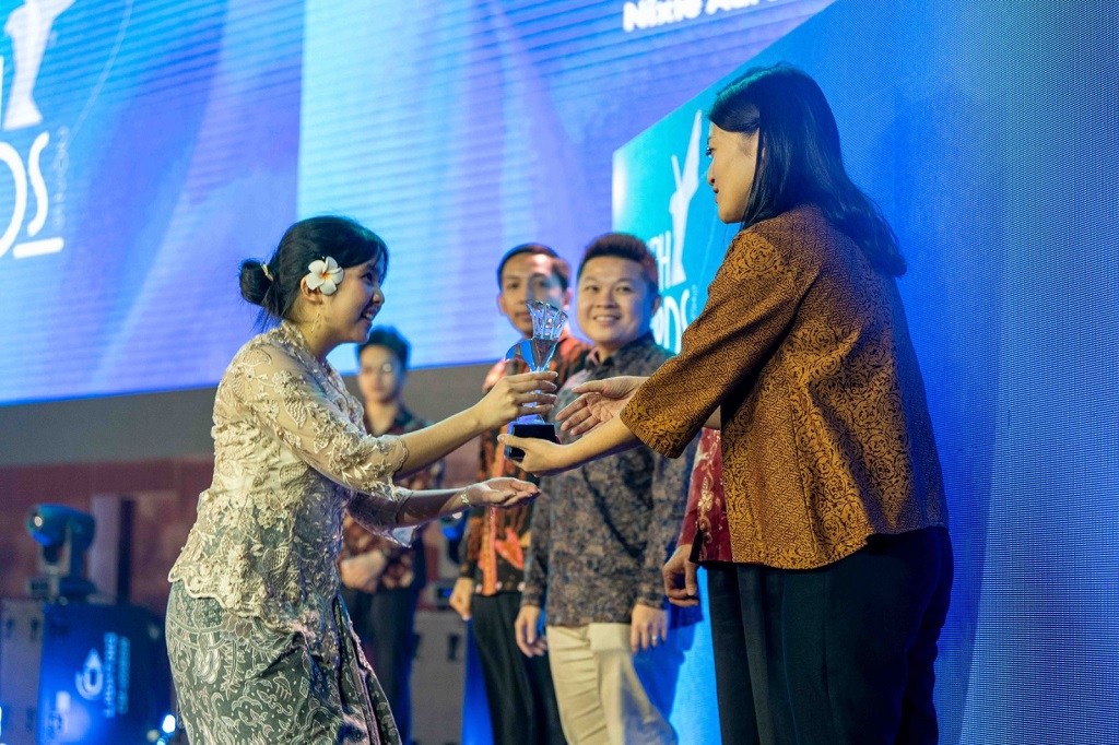 Mahasiswa UPH meraih penghargaan. DOK UPH