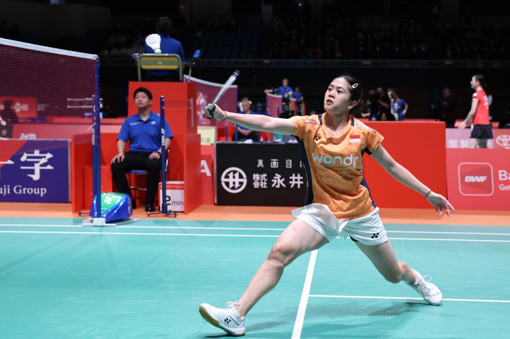 Kumamoto Masters 2025: Tumbangkan Unggulan 6, Dhinda Tembus 16 Besar