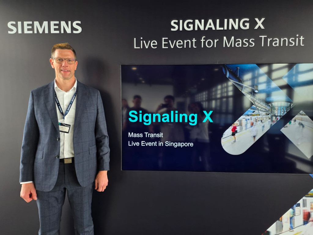 Marc Ludwig, CEO Rail Infrastructure, Siemens Mobility,