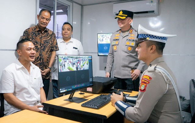 Seremoni penetapan tersebut berlangsung di Pos Keamanan Terpadu Lippo Village. Foto: Lippo