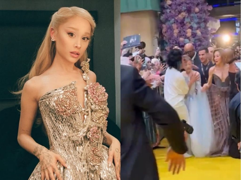 Ariana Grande alami insiden di Premier Film Wicked: For Good (Foto: Instagram)
