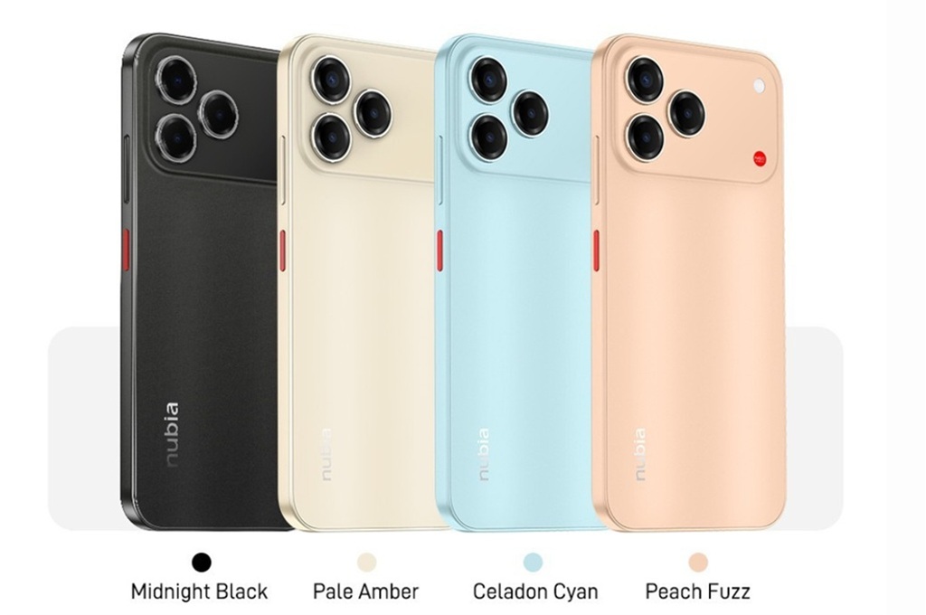 Nubia V80 Design resmi dengan modul kamera panjang ala iPhone 17 Pro, layar 6,75 inci, 120Hz, kamera 50 MP, dan konfigurasi menarik untuk segmen menengah.